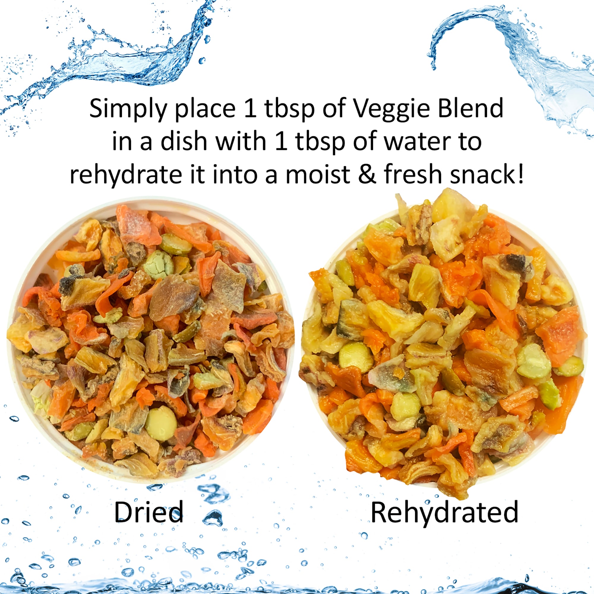 Exotic Nutrition Critter Selects Veggie Blend Small Pet Treat, 3 oz.