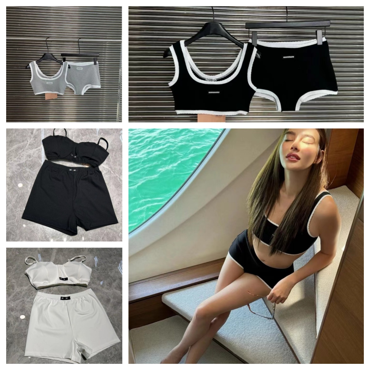 9 days delivered Womens Designer Outside Wearing Tank Tops Suits for Women Beach Clothing