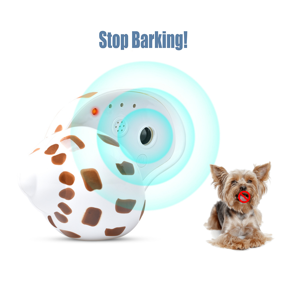 Newest Pet dog stop barking 50 feet Rechargeable ultrasonic Anti Barking Deterrents Auto Stop dog barking device