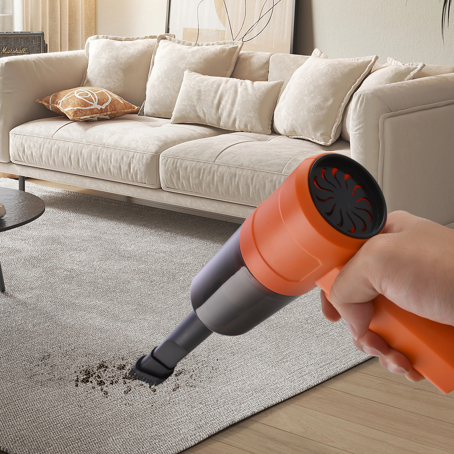 Portable Vehicle Dust Buster Easy-to-Use Automotive Handheld Vacuum