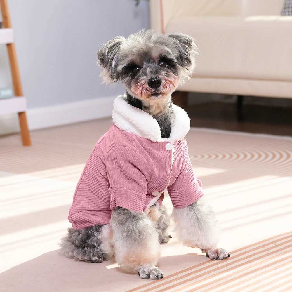 Winter Pet Clothes for Small Medium Dogs Warm Dog Coat Jacket Puppy Thicken Fleece Apparel Chihuahua Pug Clothes Pets ClothingXJ241125