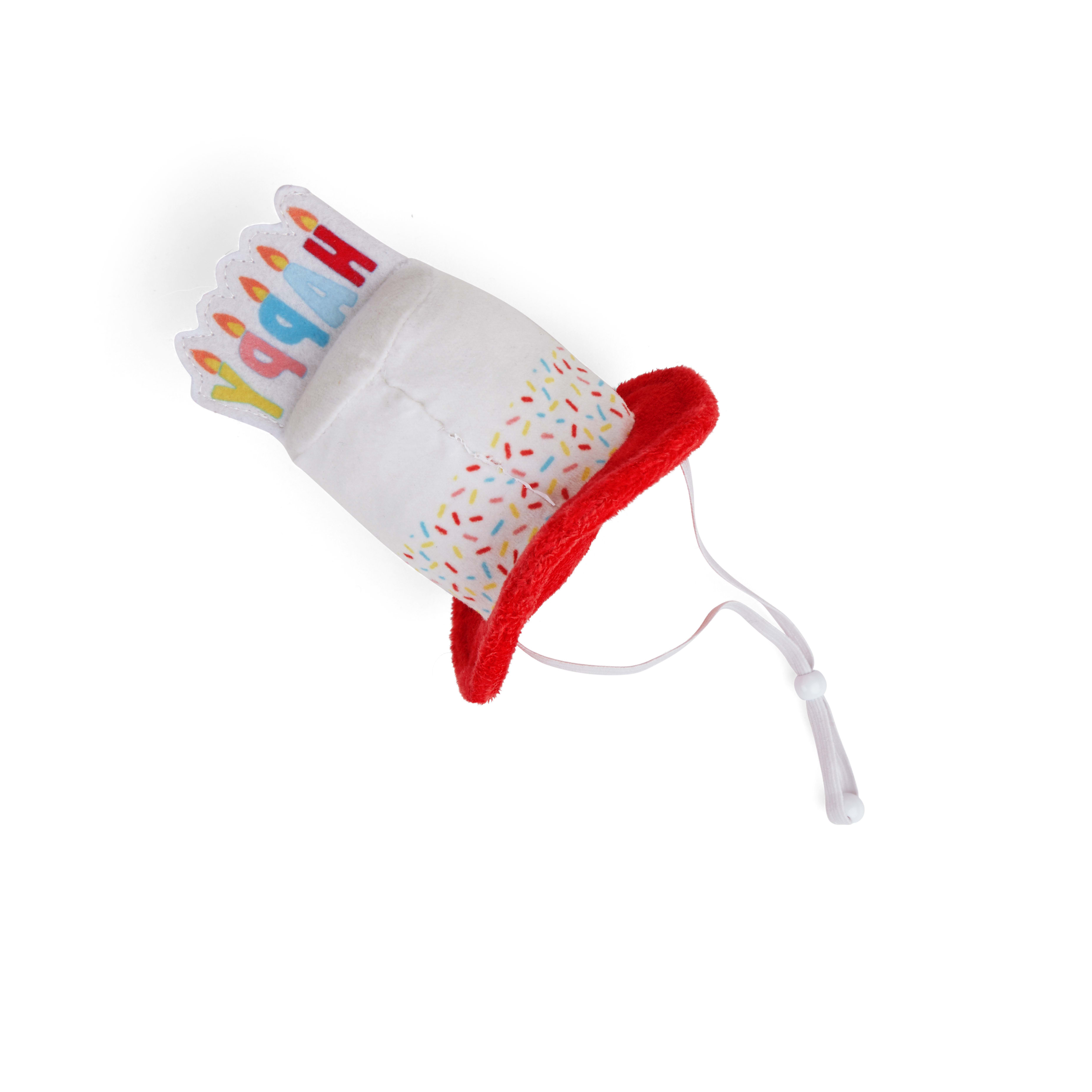 YOULY Birthday Cake Dog Hat, Large/X-Large