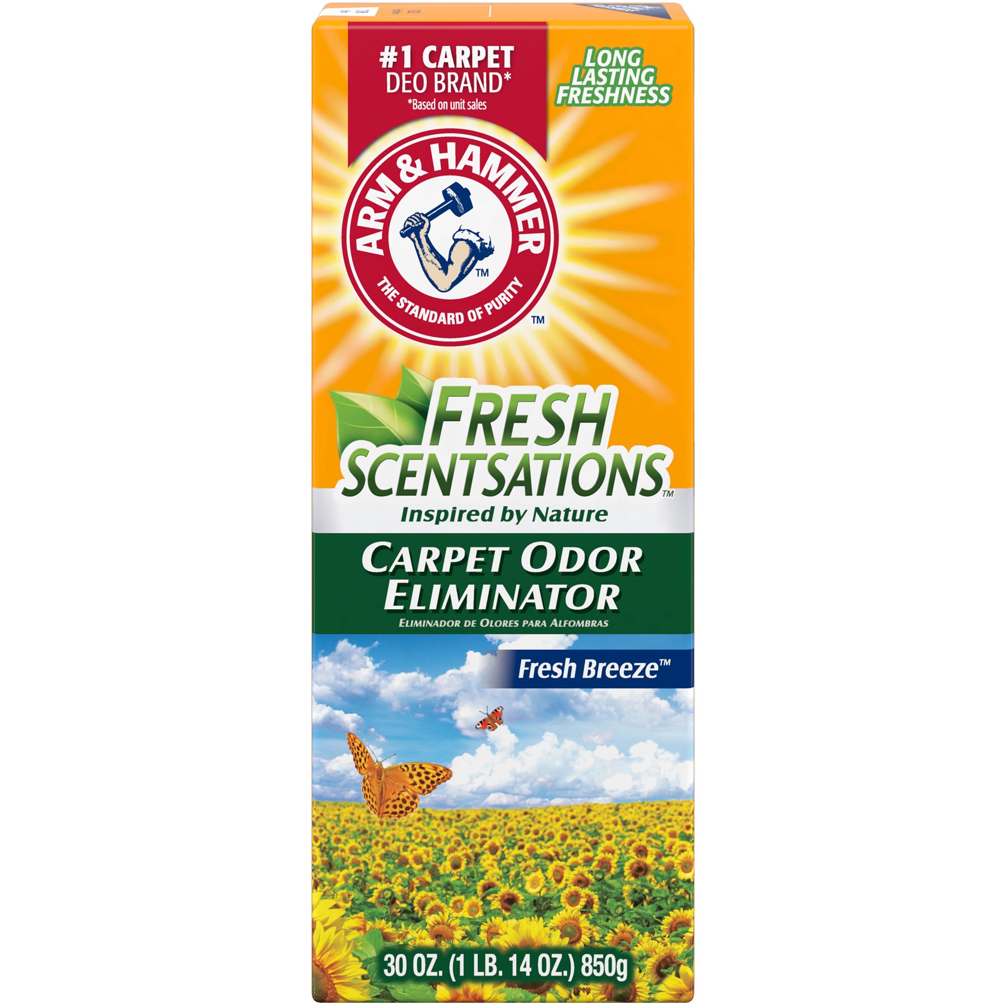 Arm & Hammer Fresh Breeze Carpet Pet Odor Eliminator, 30 oz.