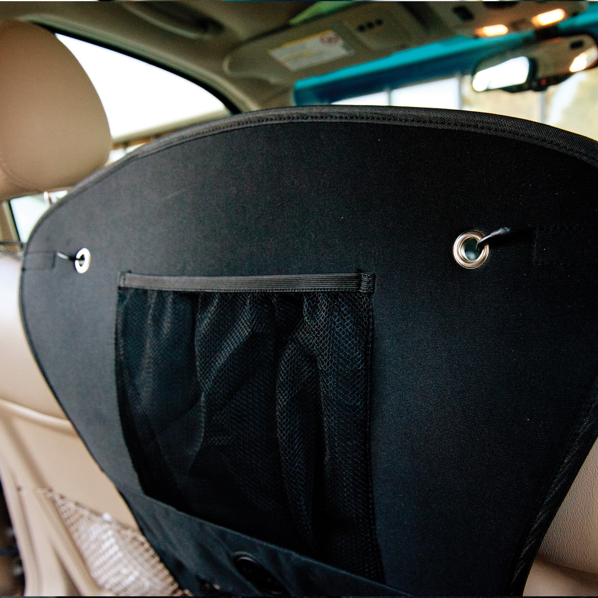 K&H Travel Safety Black Barrier for Pets, 23" L X 24" W