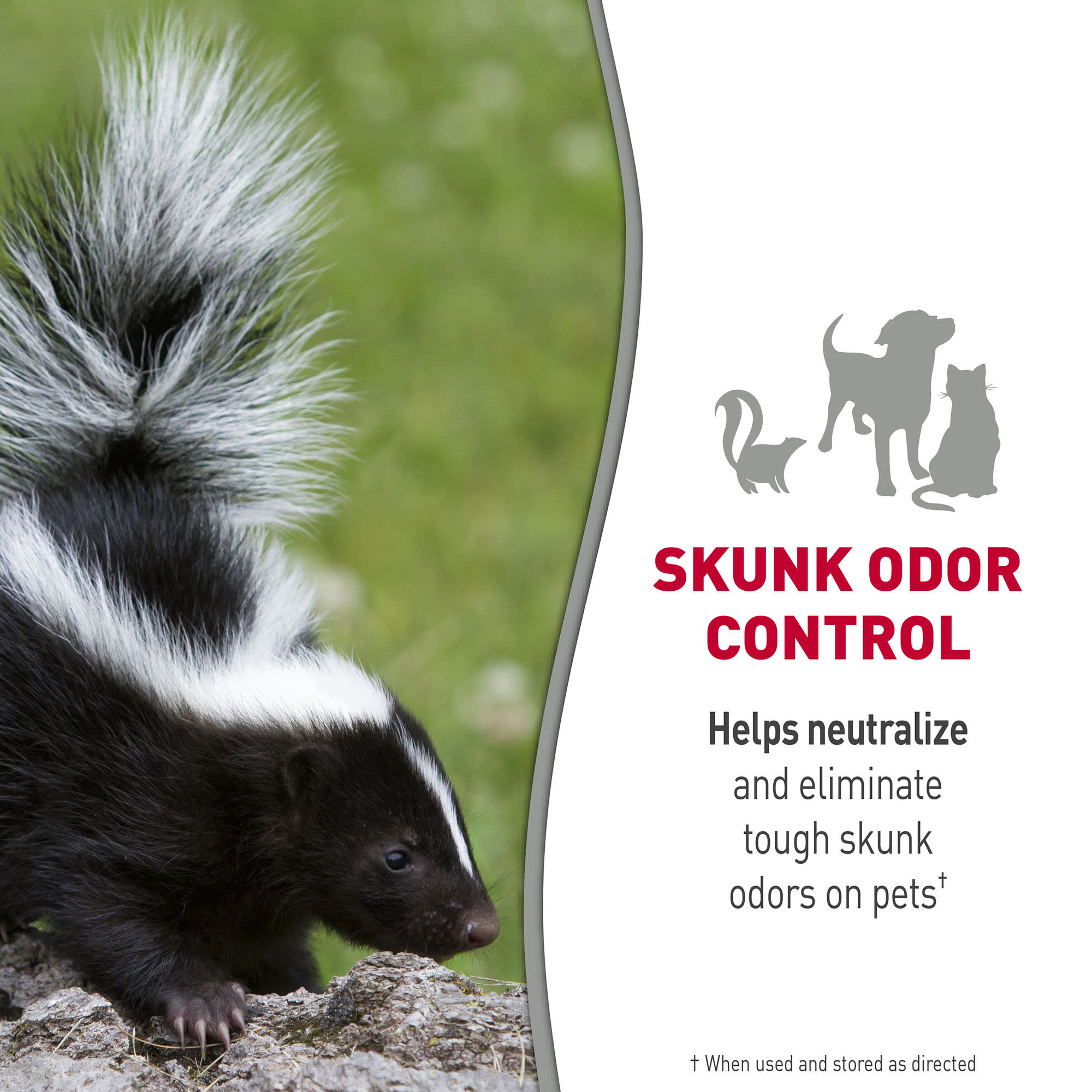Nature's Miracle Skunk Odor Control Shampoo And Conditioner for Pets, 32 fl. oz.