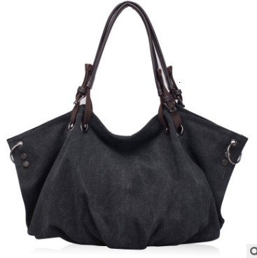 New Big Women's Fashion Casual Canvas Large Capacity Handbag Shoulder Messenger Bag Bd866b Canvas