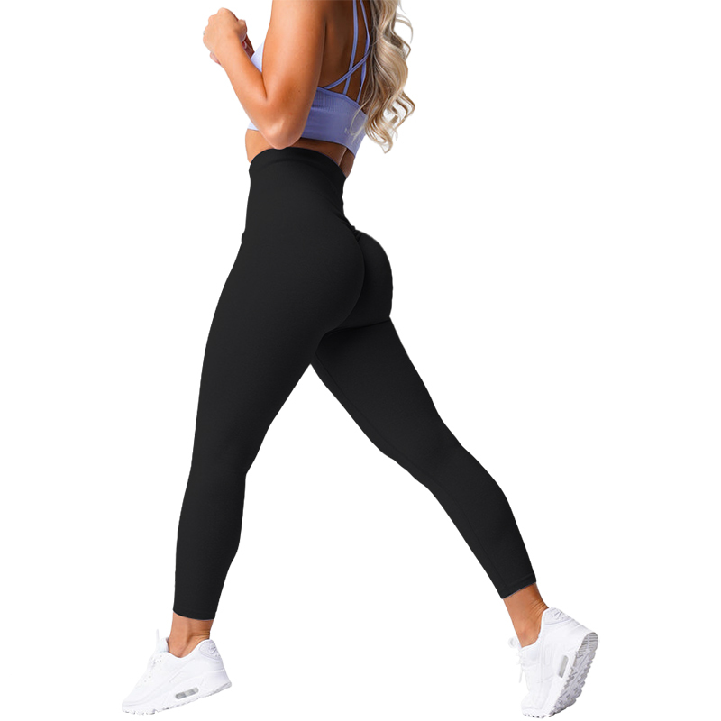 NVG Speckled Scrunch Seamless Leggings Women Soft Workout Tights Fiess Outfits Yoga Pants Gym Wear