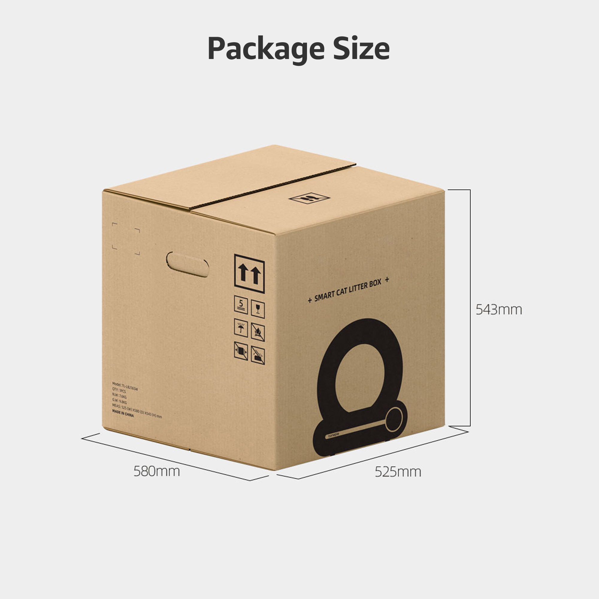 Max Smart App Control Litter Box Automatic Cat Toilet Box With Wifi App