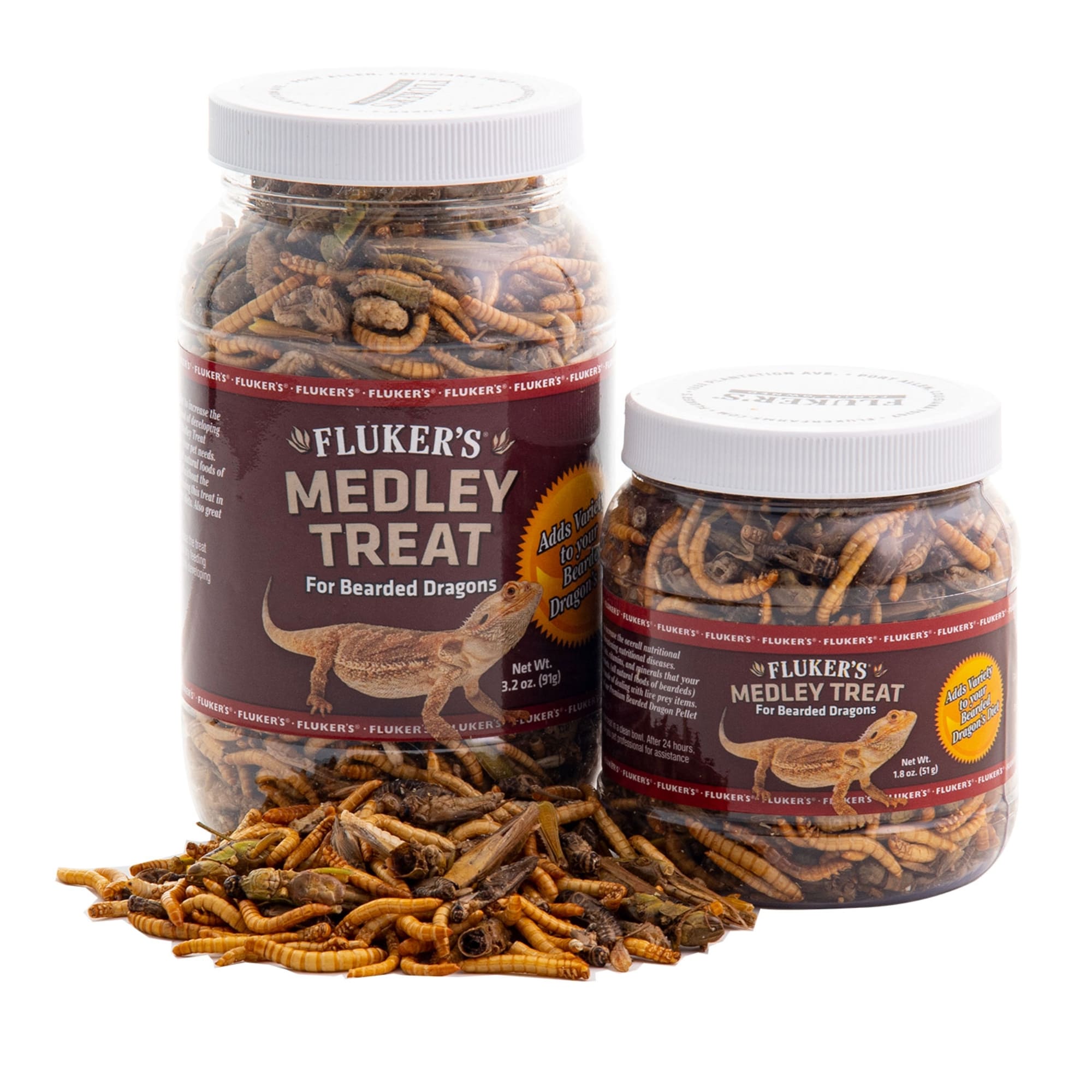 Fluker's Medley Treat for Bearded Dragons, 1.8 oz.