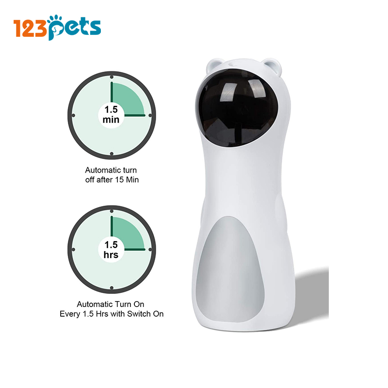 Shenzhen Robot Pets Educational Luxury Cat Laser Toys Manufacturer Electric Interactive Korean White ABS Plastic Sustainable W1
