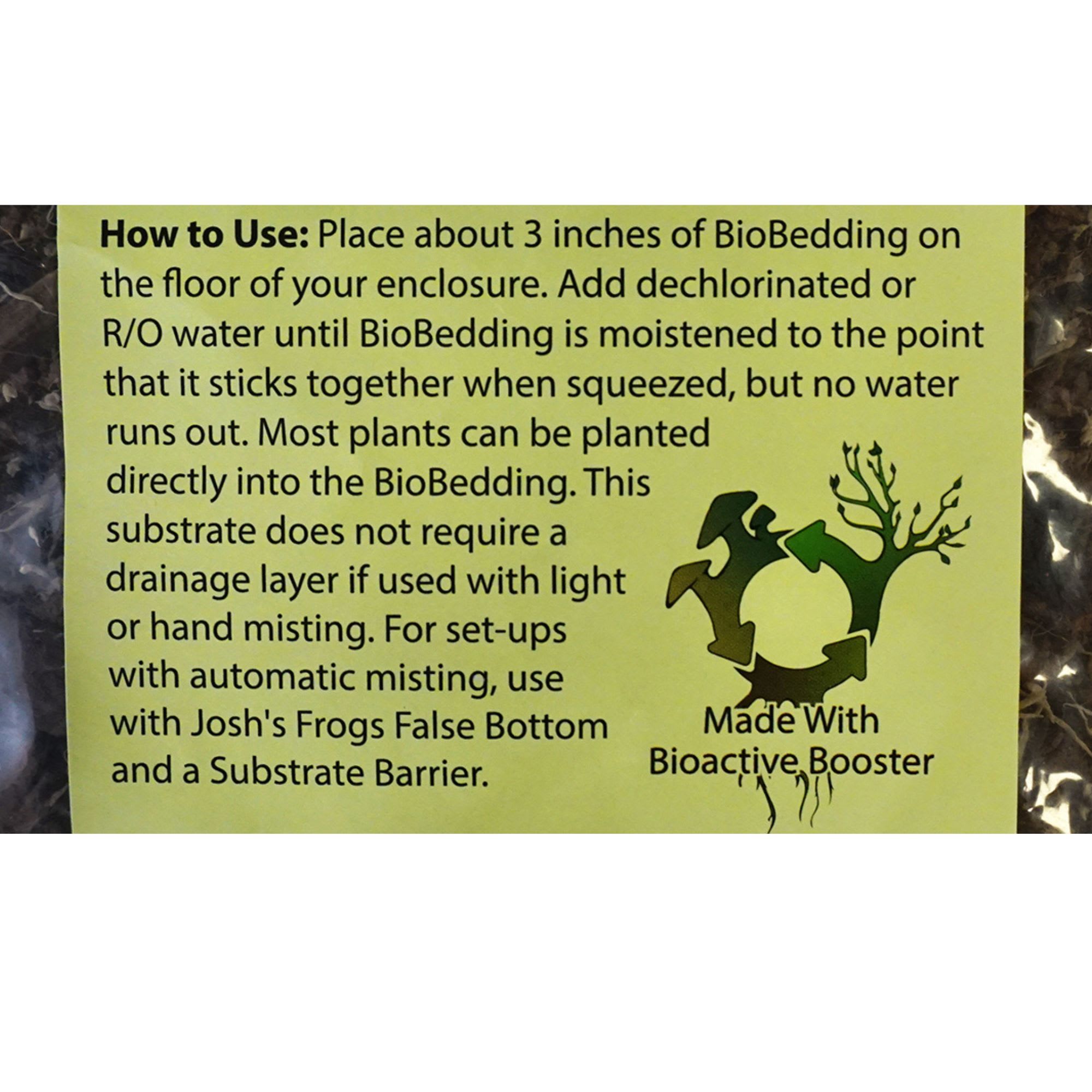 Josh's Frogs BioBedding Tropical Bioactive Substrate, 4 Quarts