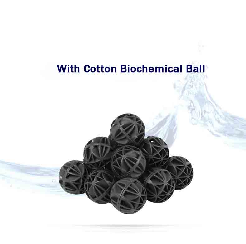 QihangRAS fish tank water purification bio filter media aquarium koi pond filter media biosphere