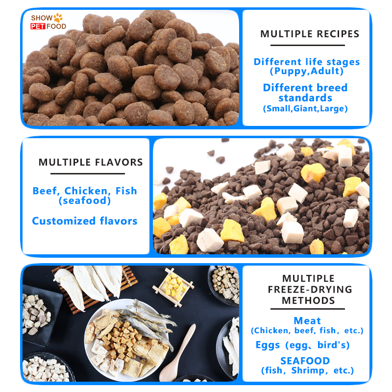 Oem Pet Food Customization 100% Natural Wholesale Dog Food Best Quality Pet Food Puppy