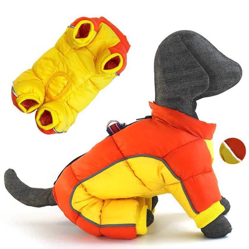 Winter Pet Dog Clothes For Small Dogs Warm Reflective Puppy Clothing French Bulldog Costume Medium Coat For Chihuahua Dog JacketXJ241125