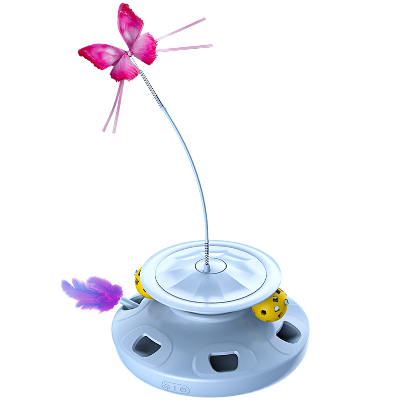 Novelty Designed Products 3 in 1 Cat Toys Rechargeable Interactive Cat Toys for Indoor Automatic Electric PetToy