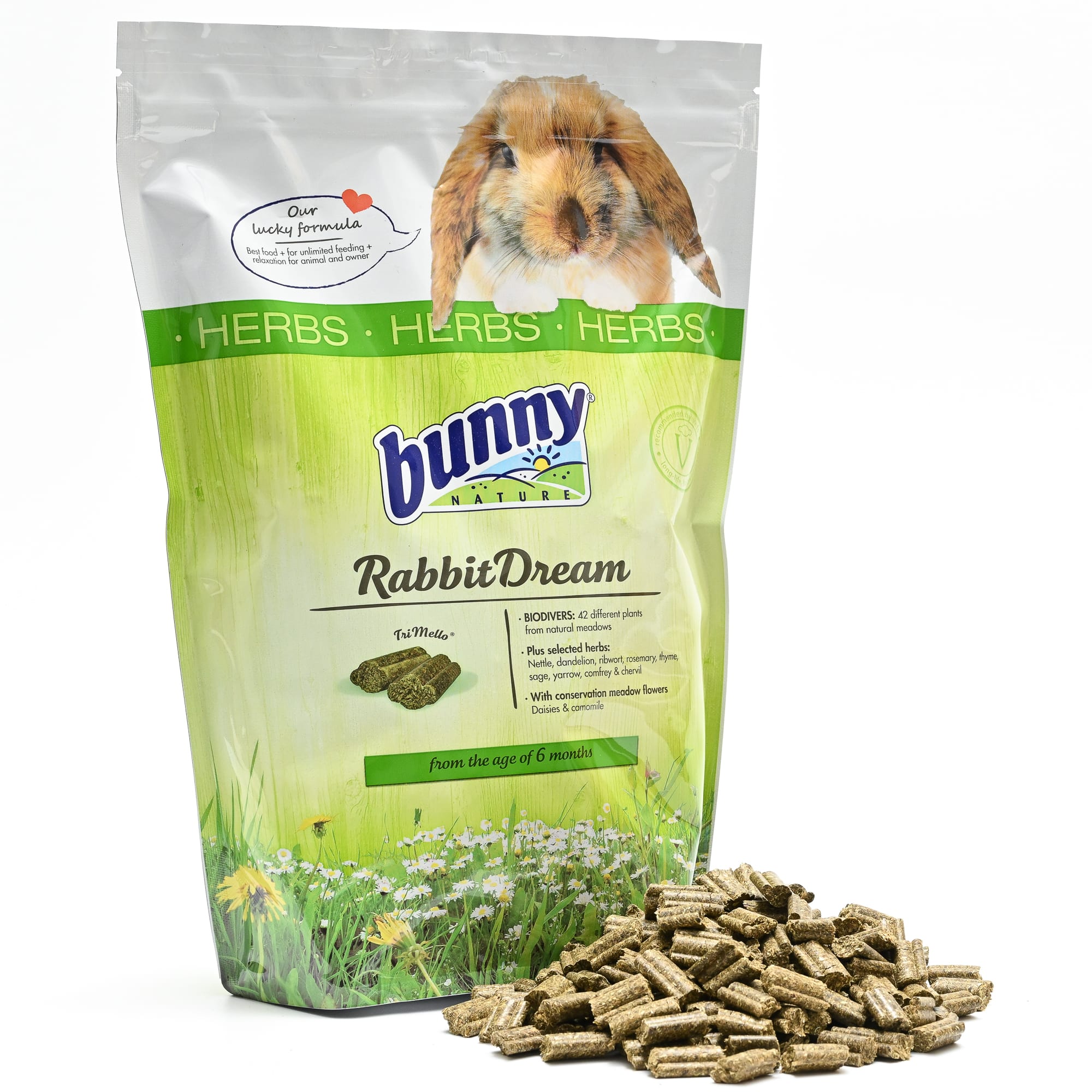Bunny Nature RabbitDream Herbs Dry Food, 1.5 kg