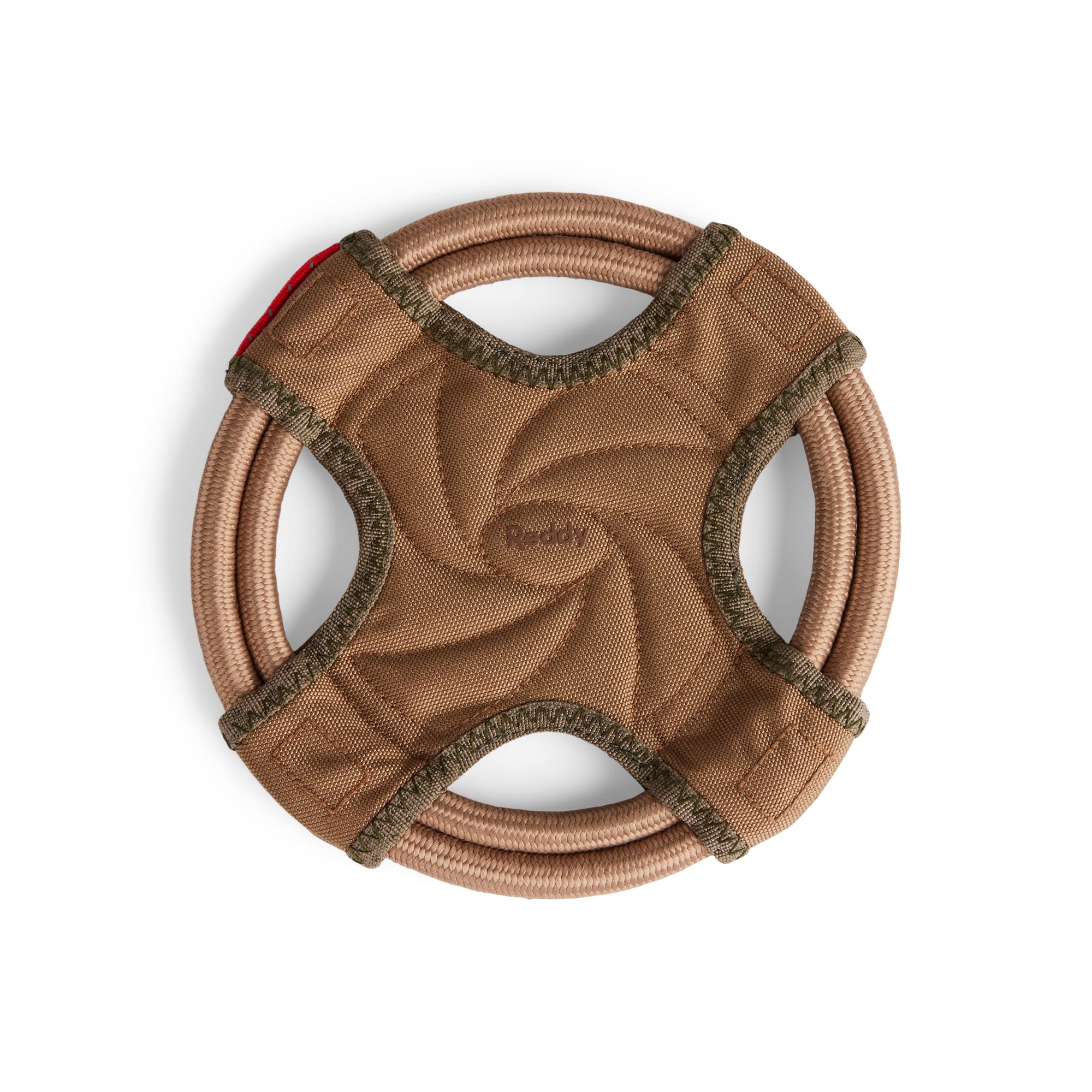 Reddy Tan On-the Go Rope Flyer Dog Toy, Small