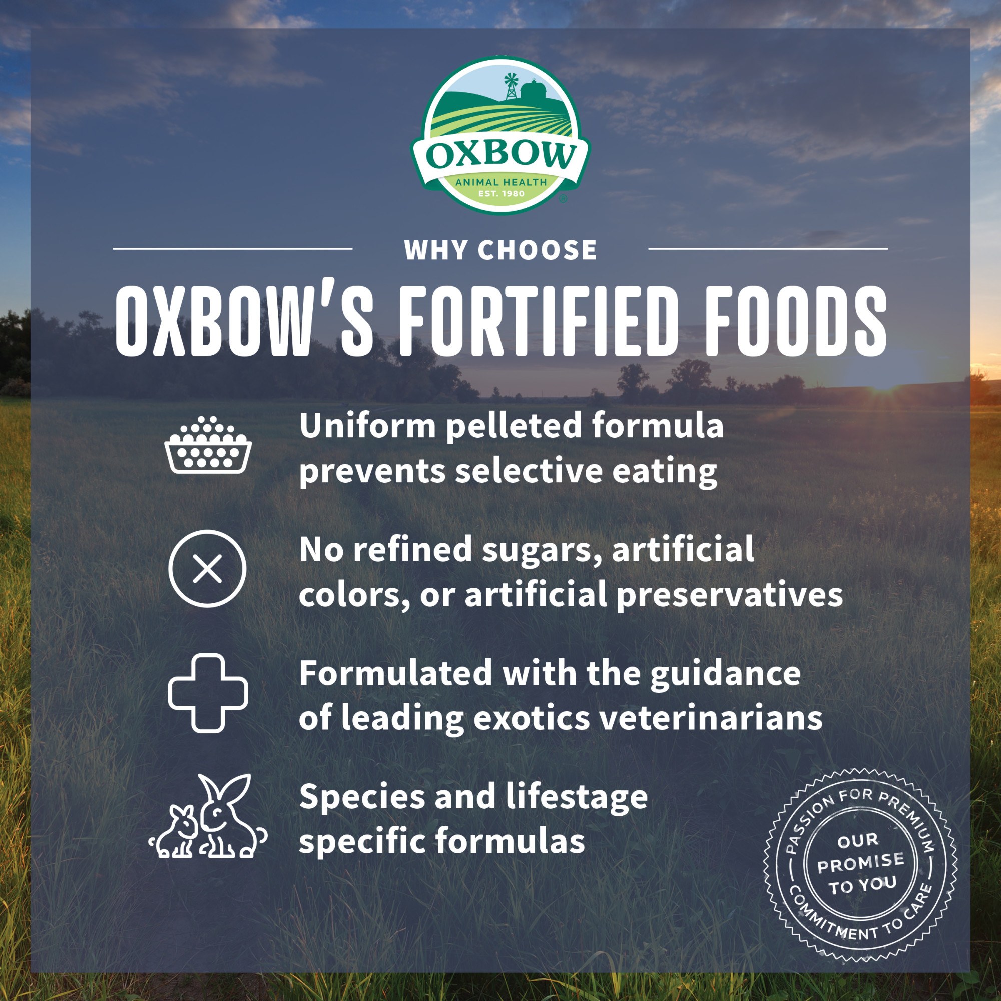 Oxbow Garden Select Fortified Food for Chinchillas, 3 lbs.