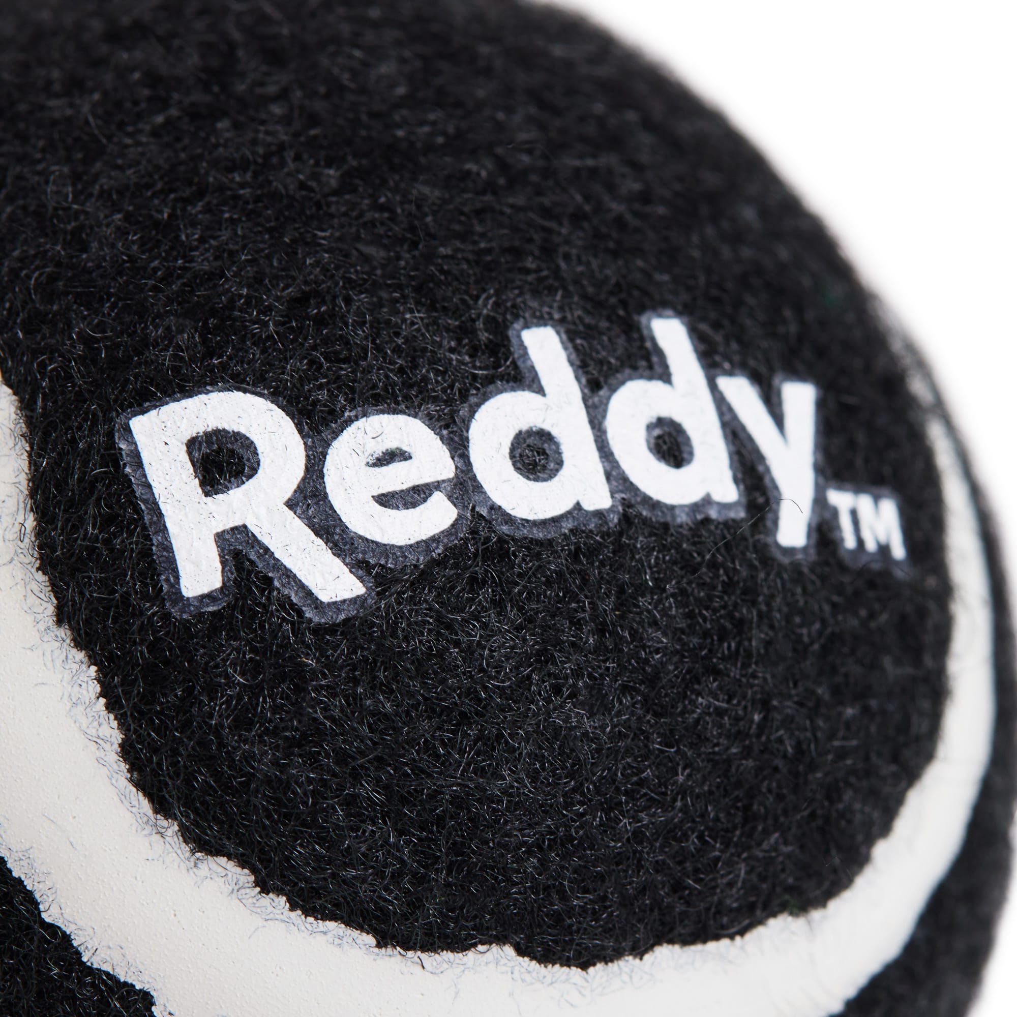 Reddy Black Tennis Ball Dog Toy, X-Small