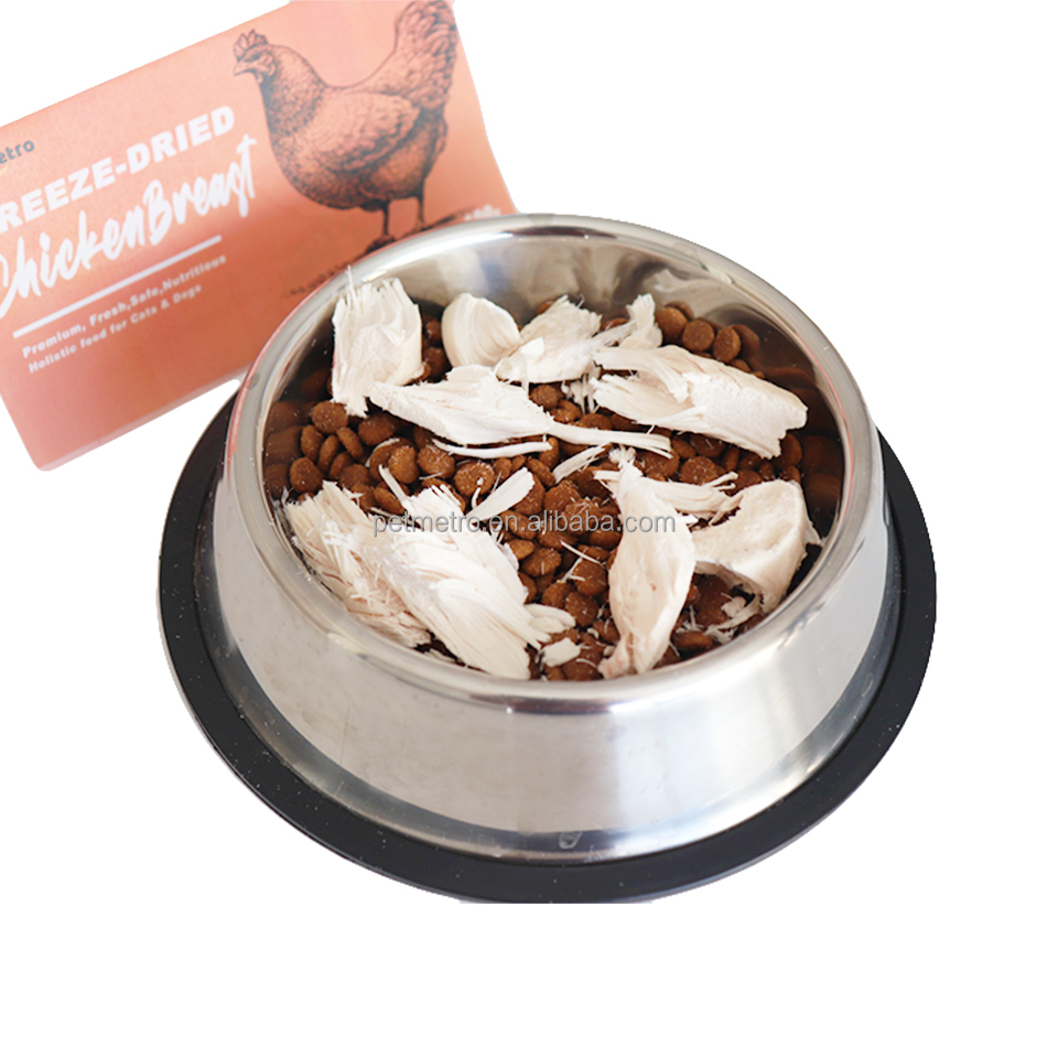Origin Natural Meat ODM/OEM Pet Snack Freeze Dried Package Custom Label Mix MultipleFreeze Dried Chicken for Cats and dogs