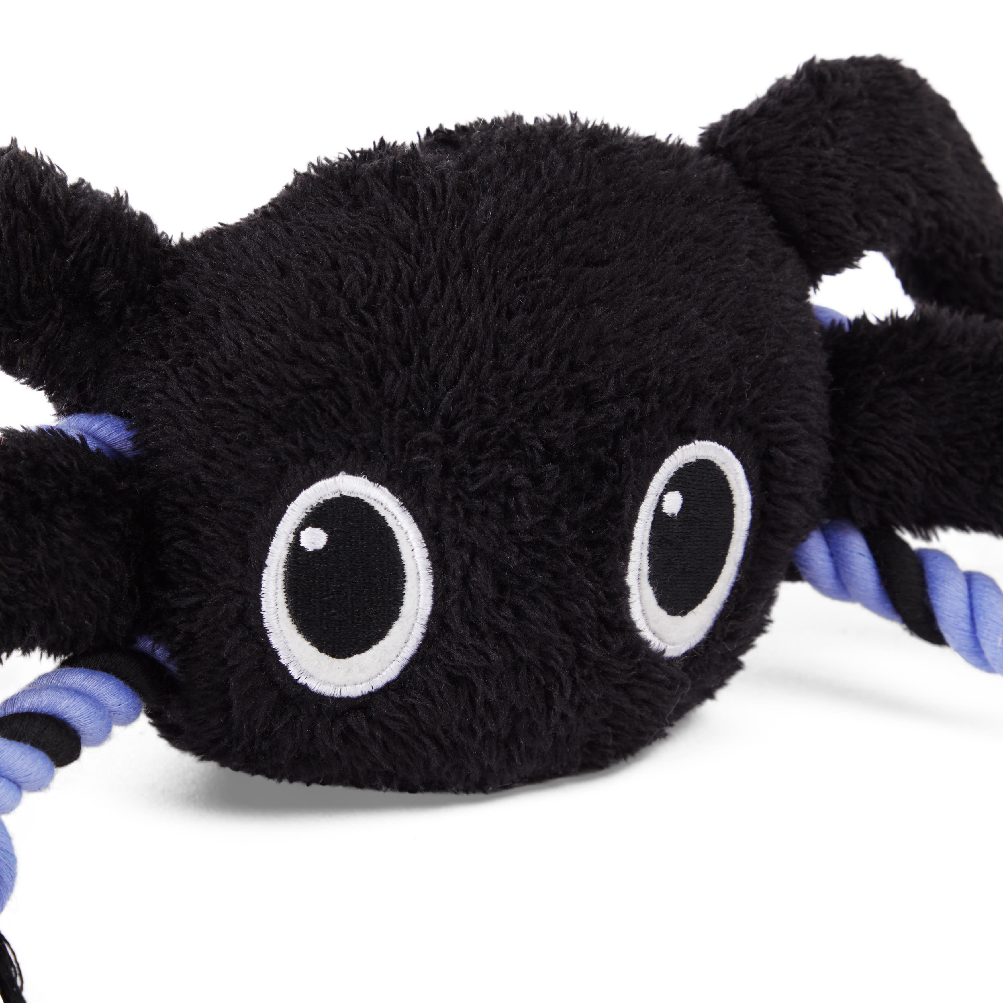 Bootique Rope Plush Spider Dog Toy, Large