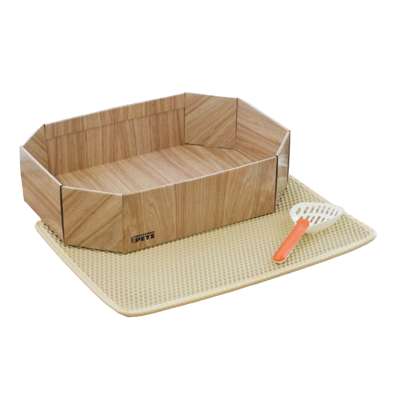 Cat Litter Box Sustainable Large Foldable Cats Small Pets Animals Travel Caja de arena para gatos