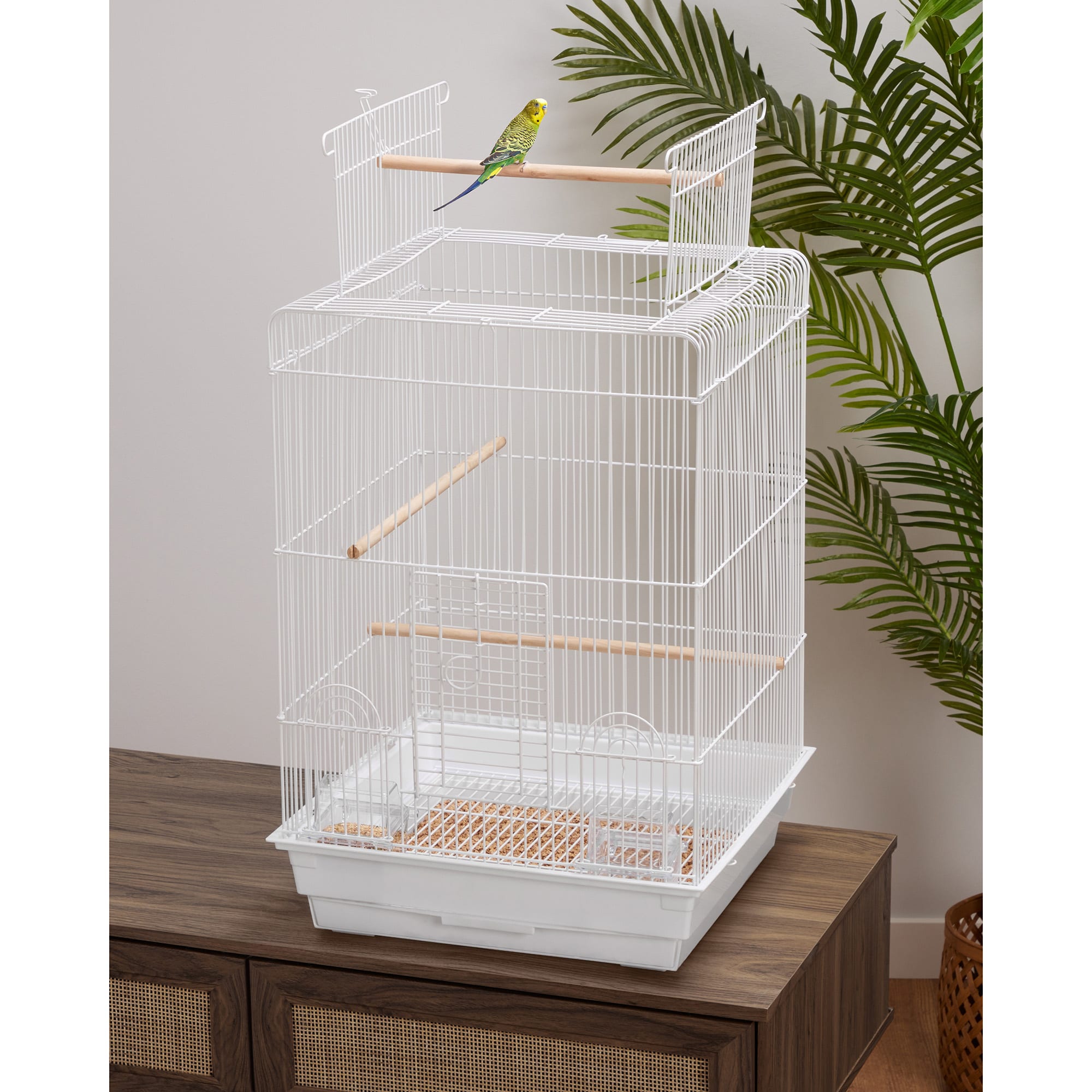 You & Me Parakeet Play-Top Habitat, 17.5" L x 17.5" W x 24" H