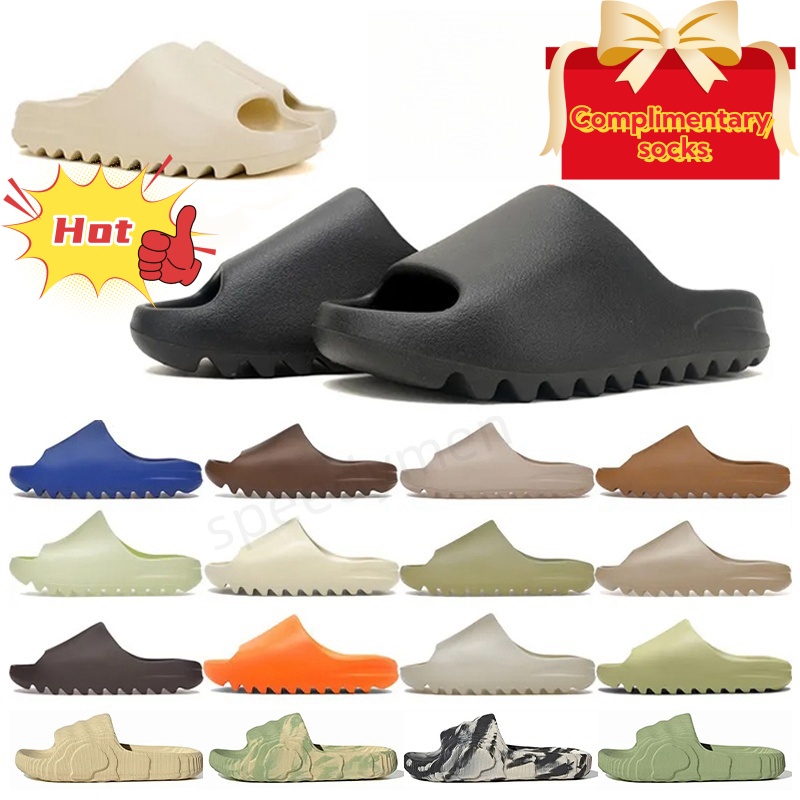designer slides sandals casual slippers that can be worn outside Classic fashion breathable star style men woman slider Foam Runner comfortable