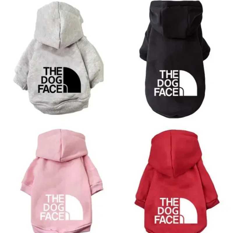 Dog Clothes Hoodies The Dog Face Wind Coat Warm for Small Large Dogs Jacket Sweatshirt French Bulldog Jacket Clothing SuppliseXJ241125