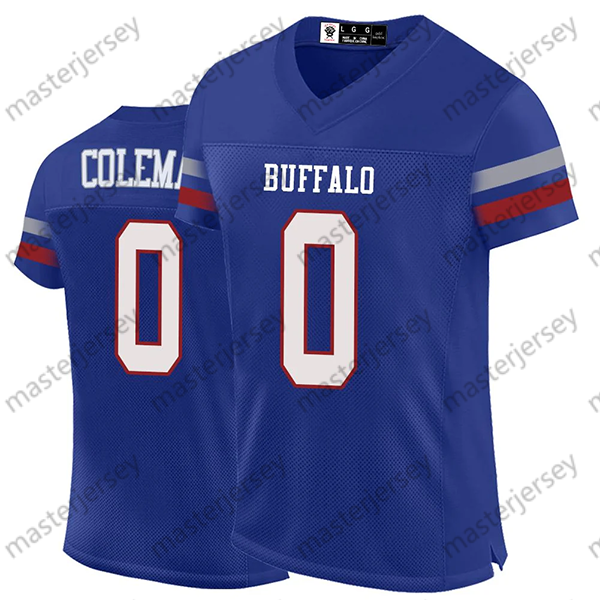 3 Hamlin Football Jerseys Kelly Diggs Dawkins Bass Cooper Allen Kincaid Coleman Custom All Stitched Name and Number