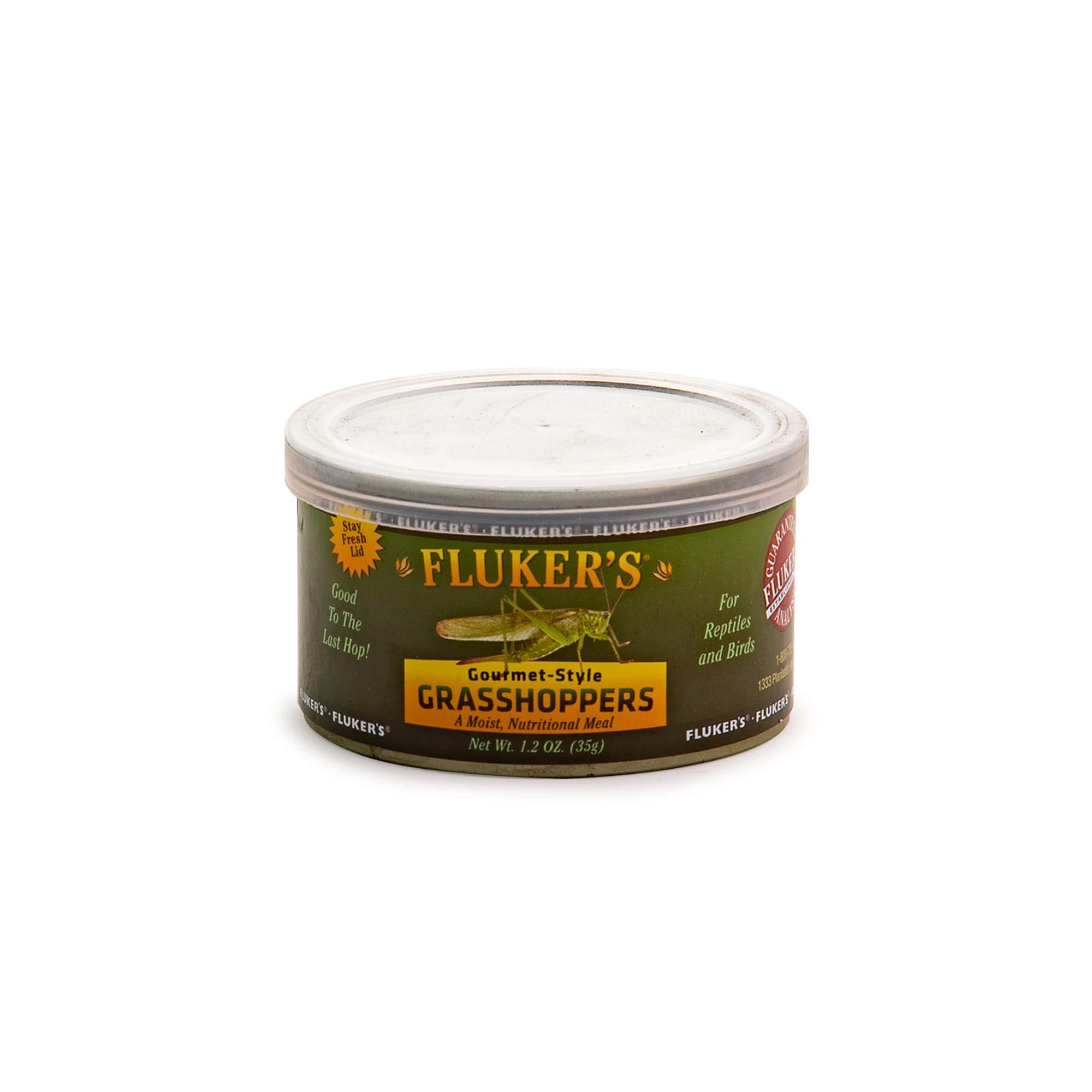 Fluker's Gourmet Style Grasshopper Reptile Food, 1.2 oz.