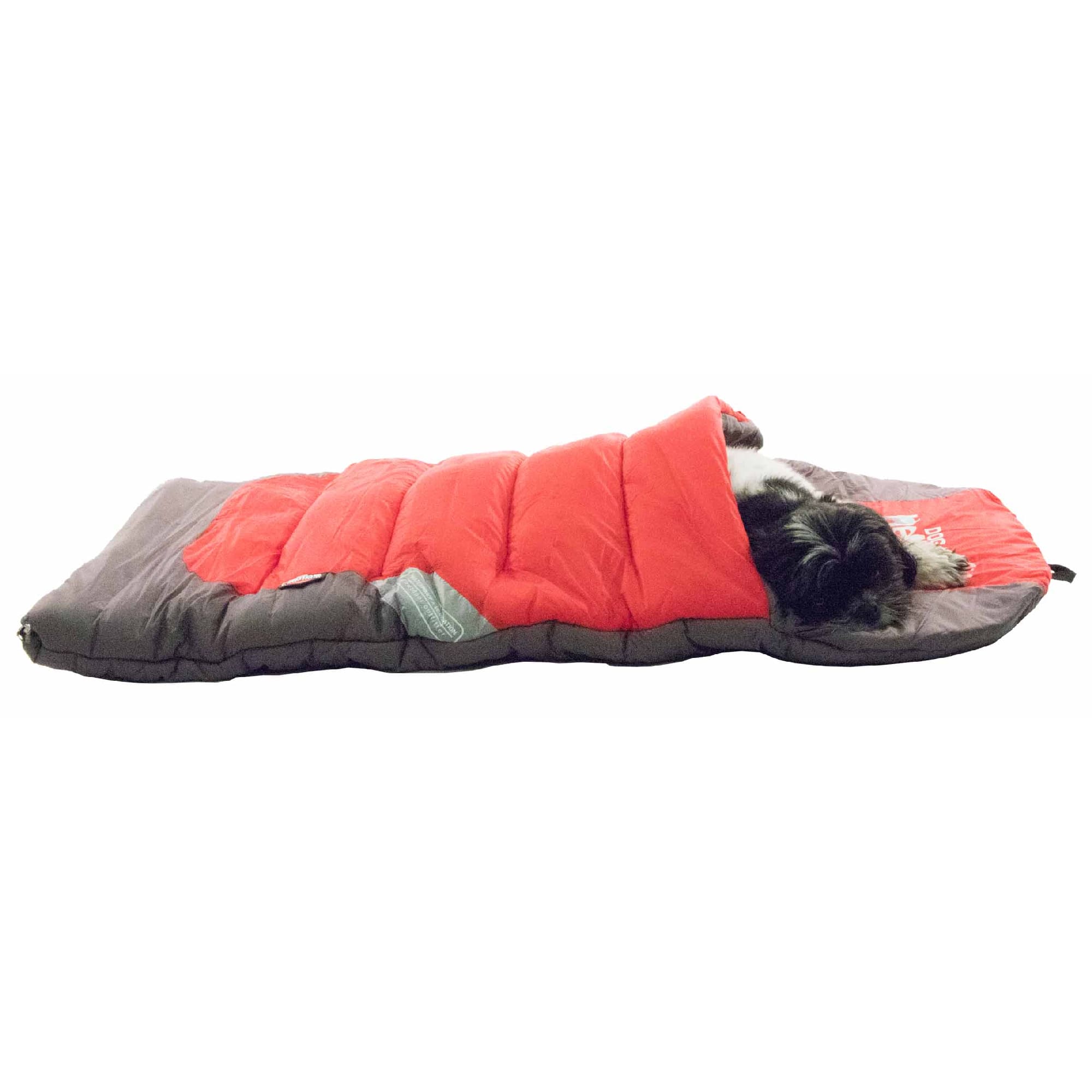 Dog Helios Red Trail-Barker Multi-Surface Travel Dog Bed Featuring BlackShark Technology, 39.4" L X 25.7" W