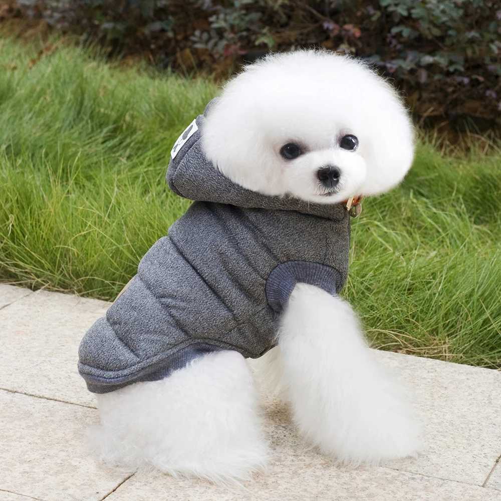 Winter Warm Fleece Dog Clothes for Small Dogs Puppy Jacket Padded Pet Dog Coat Chihuahua Hoodie Shih Tzu Outfit Yorkies CustomesXJ241125