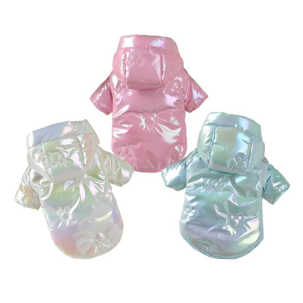 Bright Winter Dog Clothes for Small Dogs Puppy Jacket Waterproof Dog Coat Warm Pet Clothing Chihuahua York Outfit French BulldogXJ241125