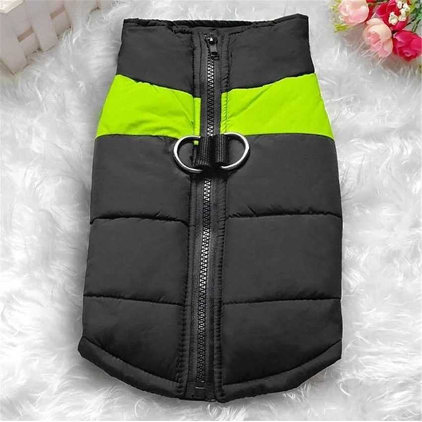 S-7XL Pet Dog Clothes Fashion Winter Thicken Warm Cotton Dog Coat Waterproof Jacket for Puppy Small Medium Large Dogs VestXJ241125