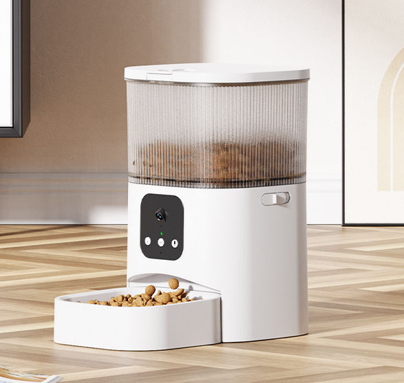Big Discount cat food smart automatic pet feeder with camera auto connected smart cat dog pet feeder dispenser
