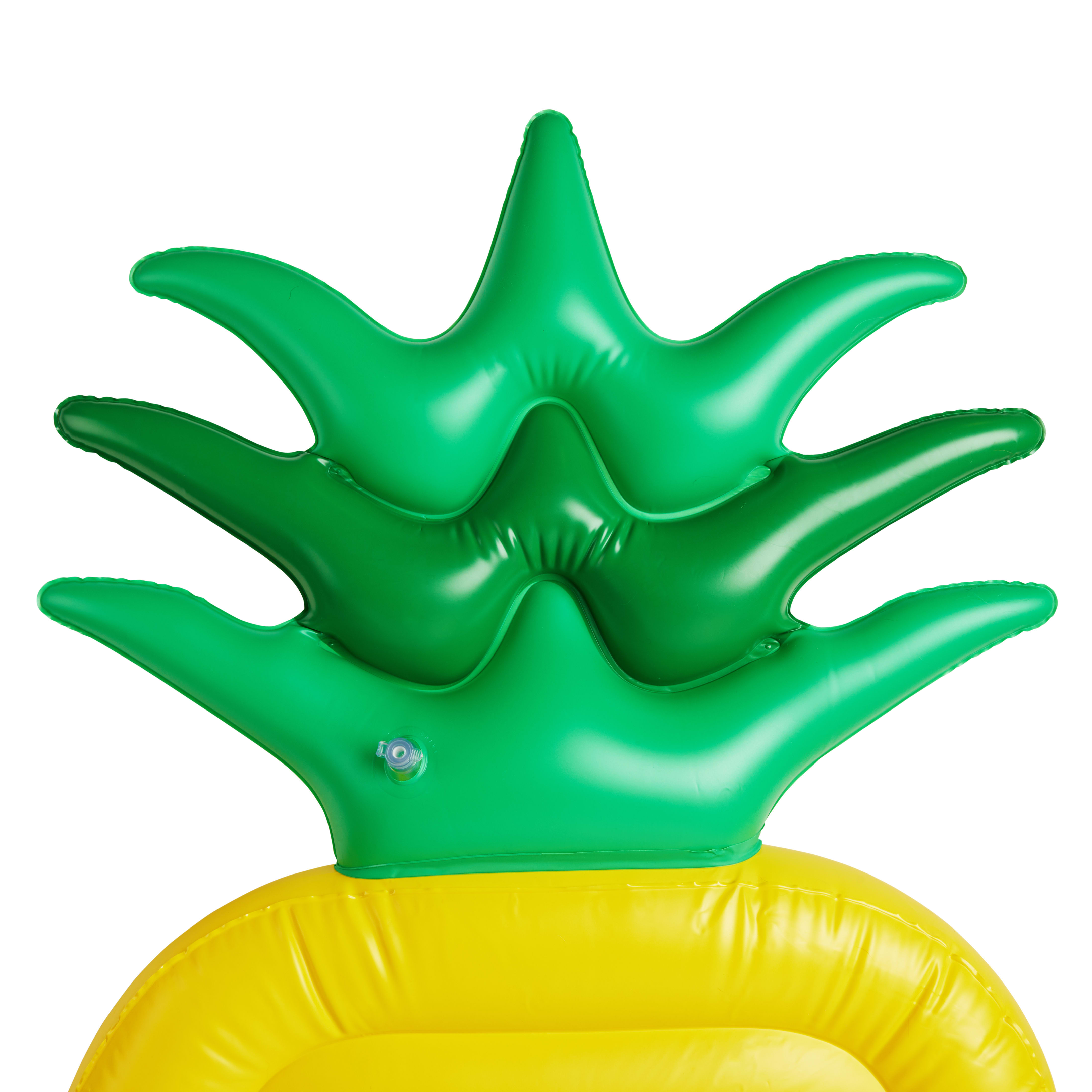 Leaps & Bounds Pineapple Pool Float Dog Toy, Large