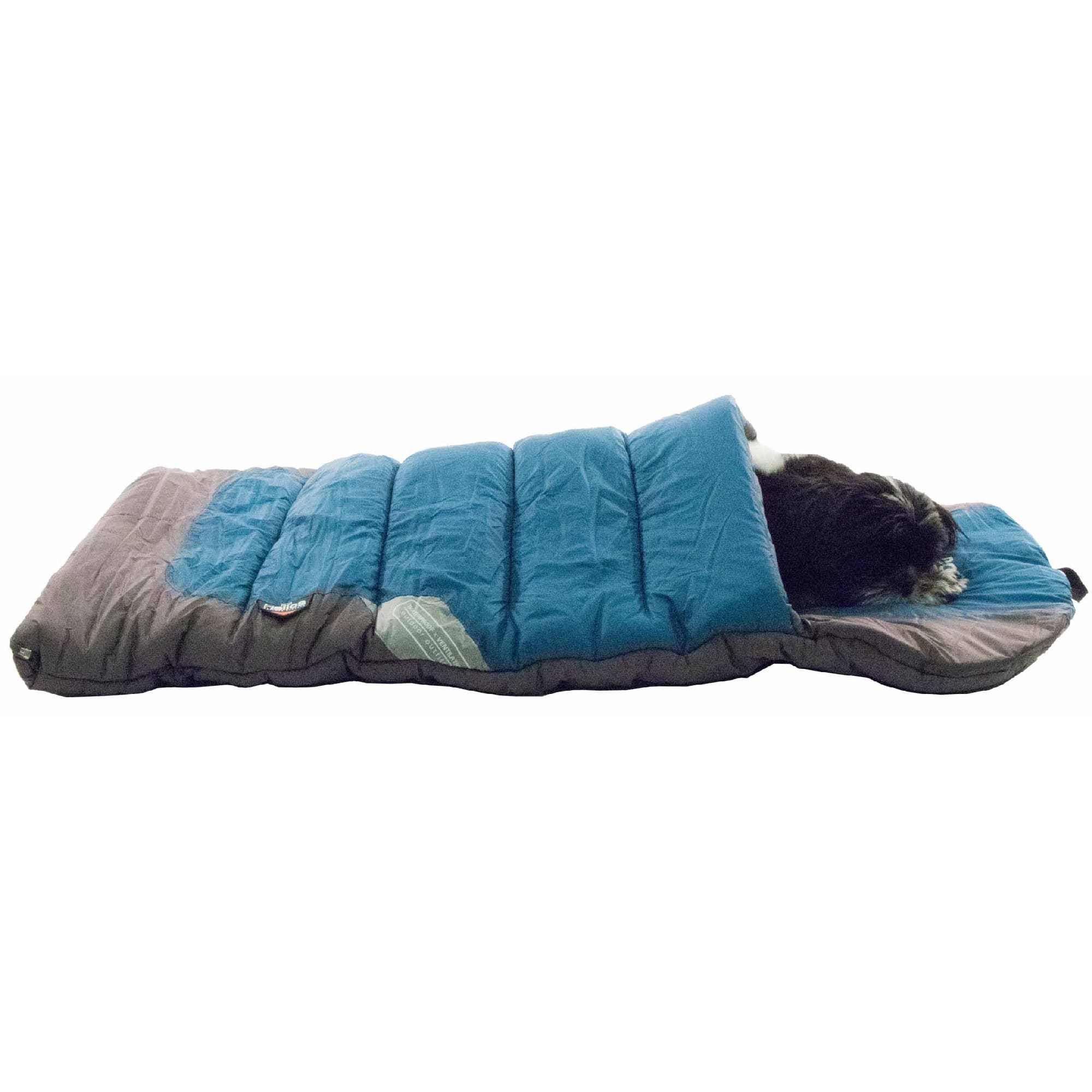 Dog Helios Blue Trail-Barker Multi-Surface Travel Dog Bed Featuring BlackShark Technology, 39.4" L X 25.7" W