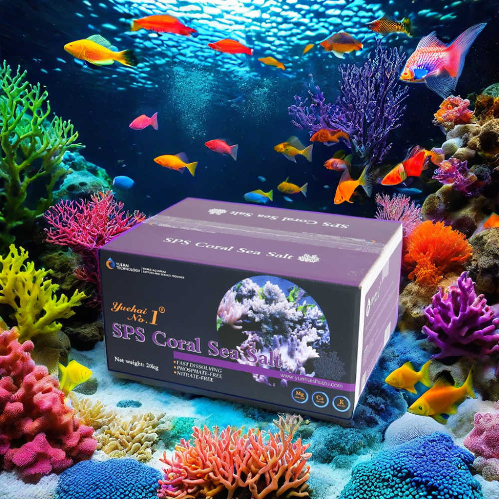 whosale price Factory produce for sea rock reef salt from sea water 20Kg 6.7*3bags Sps coral reef sea salt