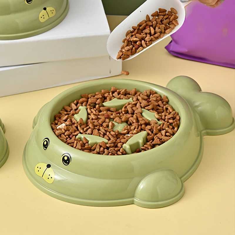1 pcs Slow Eating Pet Bowl with Seal Animal shape Preventing Choking Interactive Healthy Design Dog Puzzle Bowl Chew-ResistantXJ241125