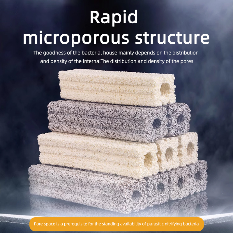 QihangRAS wholesale aquariums bacteria house koi pond filter media bakki shower pond filter media