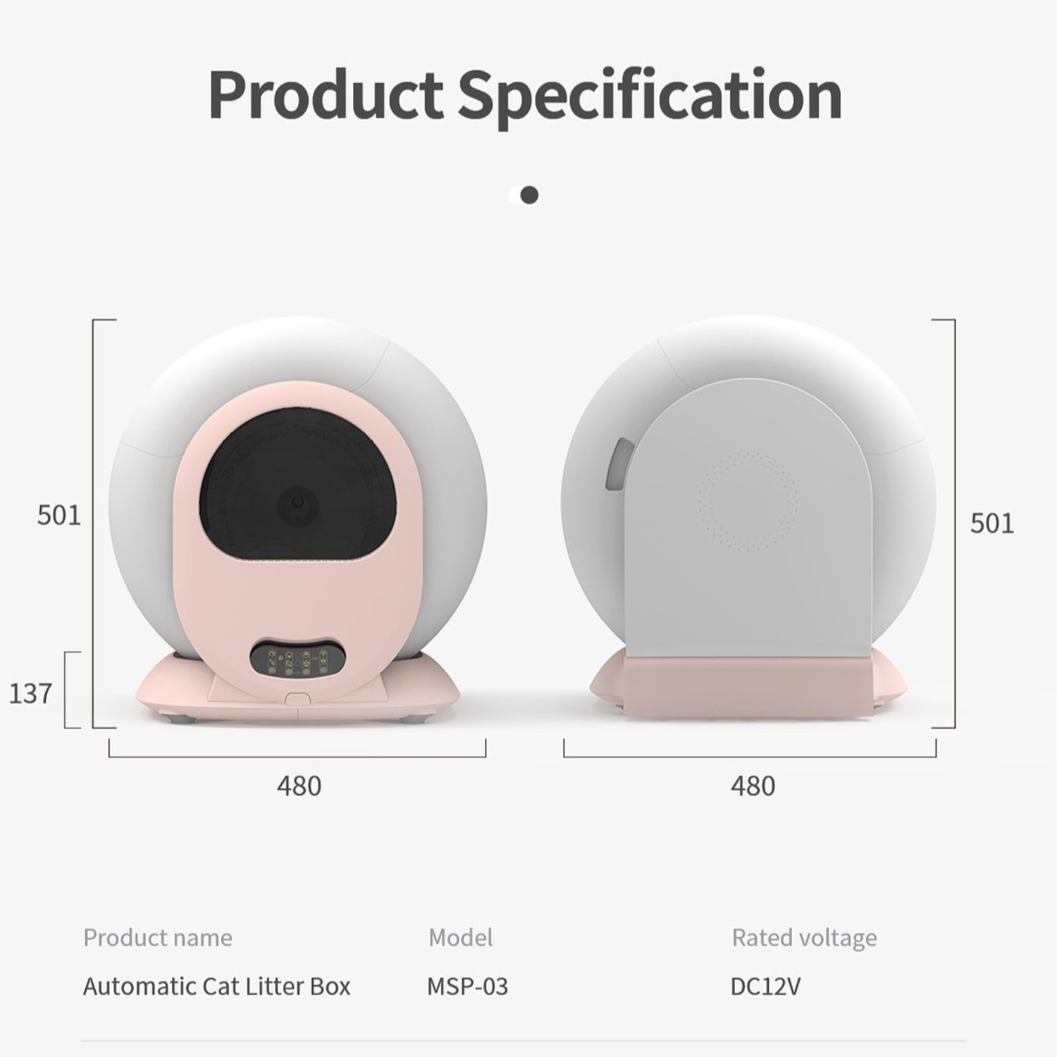 Wholesale pet smart cat litter box automatic cleaning large fully enclosed deodorizing and splash-proof electric cat toilet
