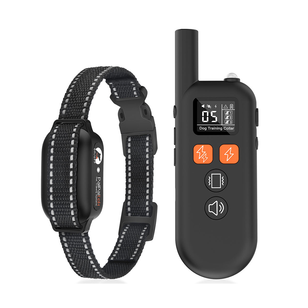 Rechargeable Anti Barking Device Pet Products Stop Barking Dog Shock Repeller Training Anti Bark Control Collar