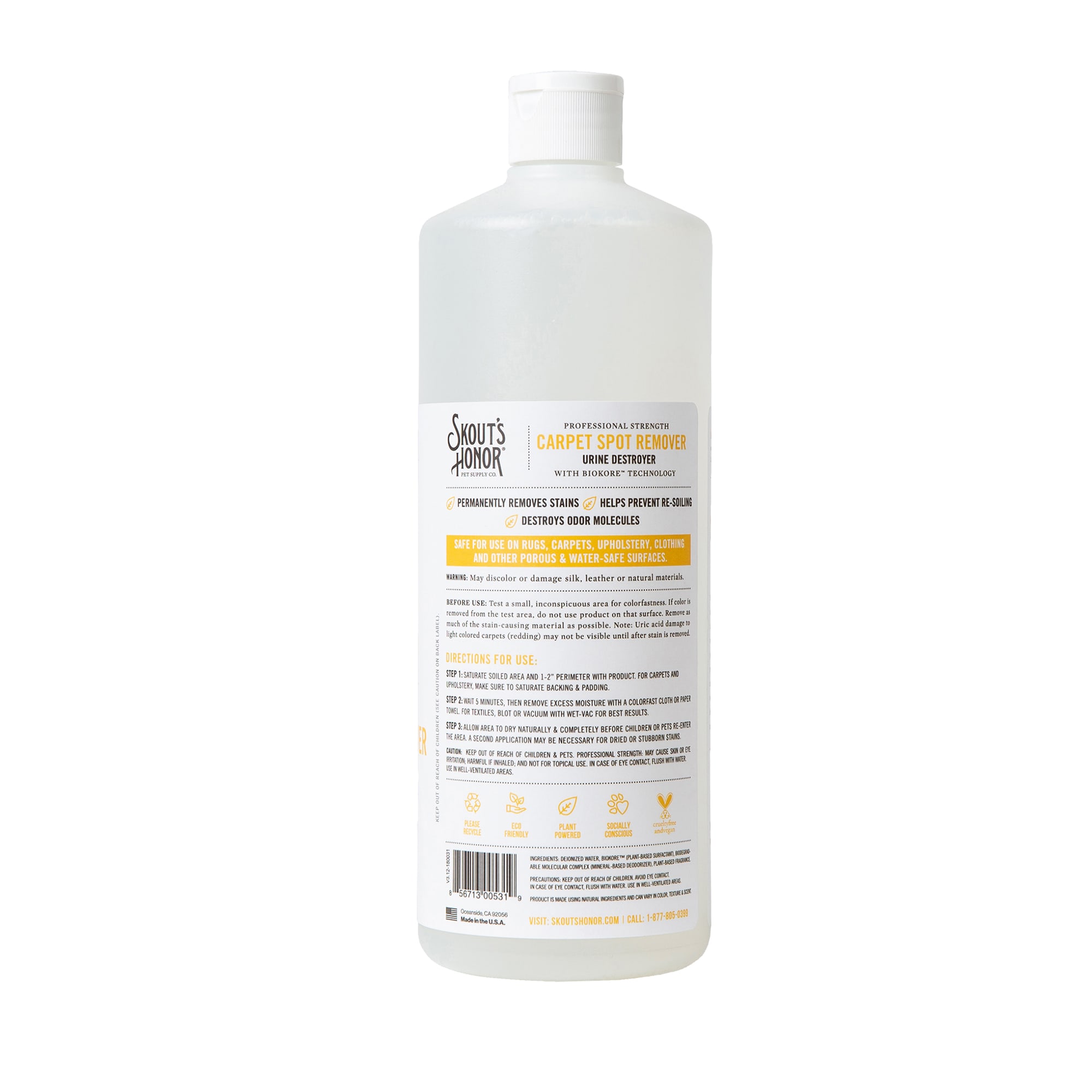 Skout's Honor Urine Destroyer Carpet Pad Penetrator for Dogs, 32 fl. oz.