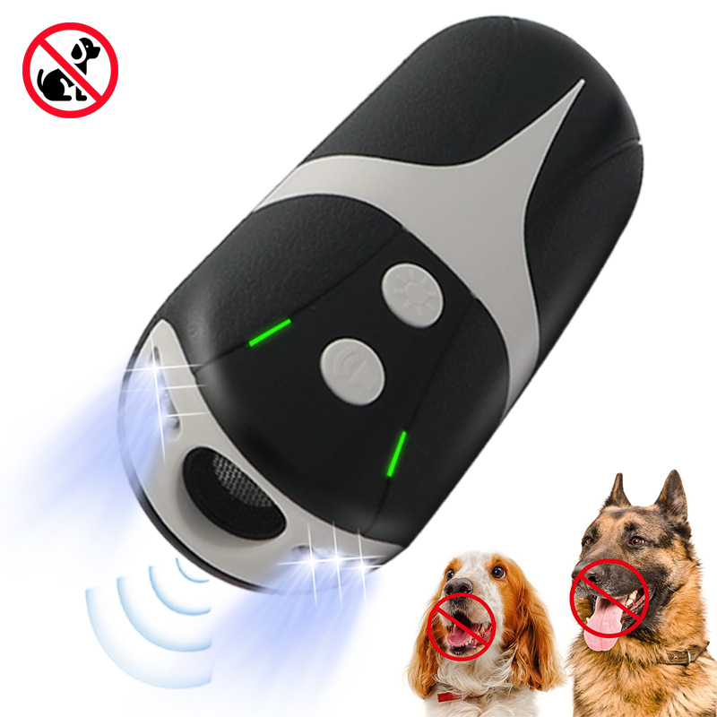 Outdoor Ultrasonic Anti Barking Repeller Dogs Stop No Bark Control Training Device