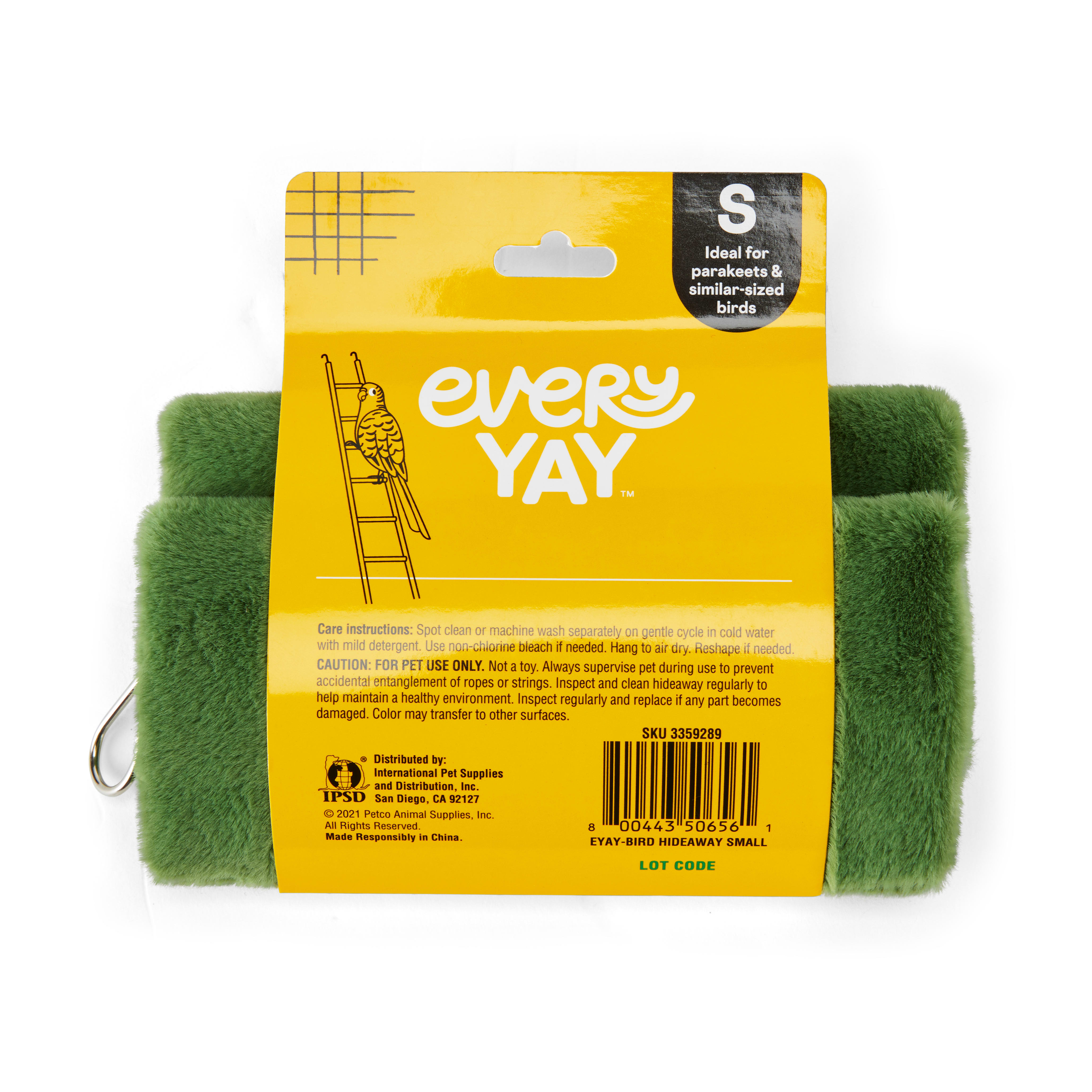 EveryYay Happy Place Parakeets Hideaway, Small