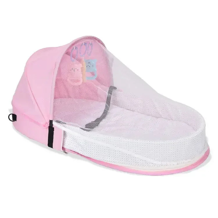 Portable baby crib born isolation baby travel convenient folding anti pressure baby crib medium pressure baby crib 241125bj