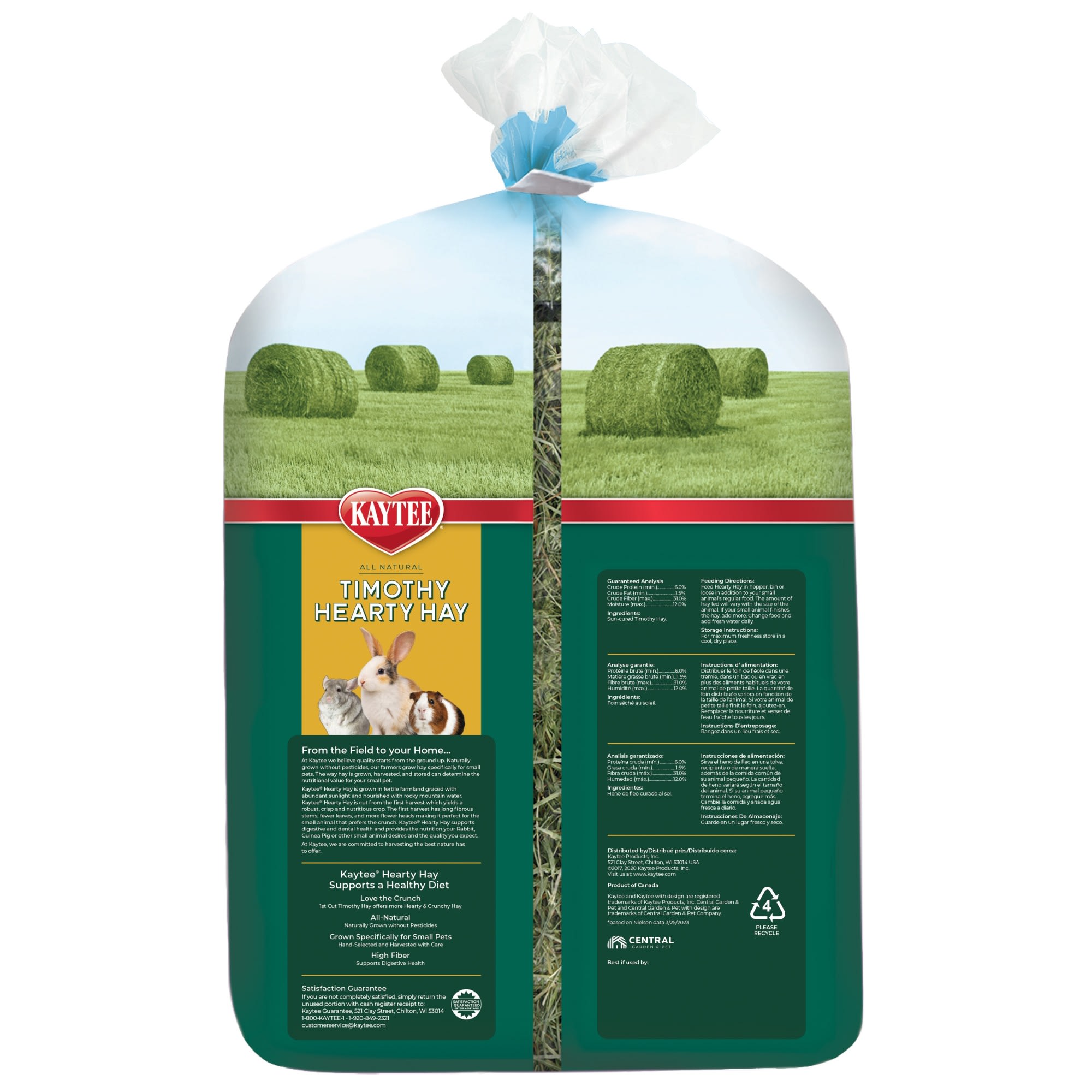 Kaytee Hearty Hay for Small Animals, 48 oz.