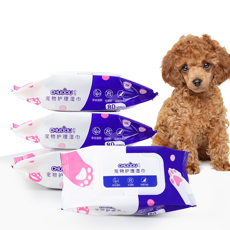 Pet Wipes Customize Logo Factory Pet Wet Wipes Paper Cleaning Wet Wipes
