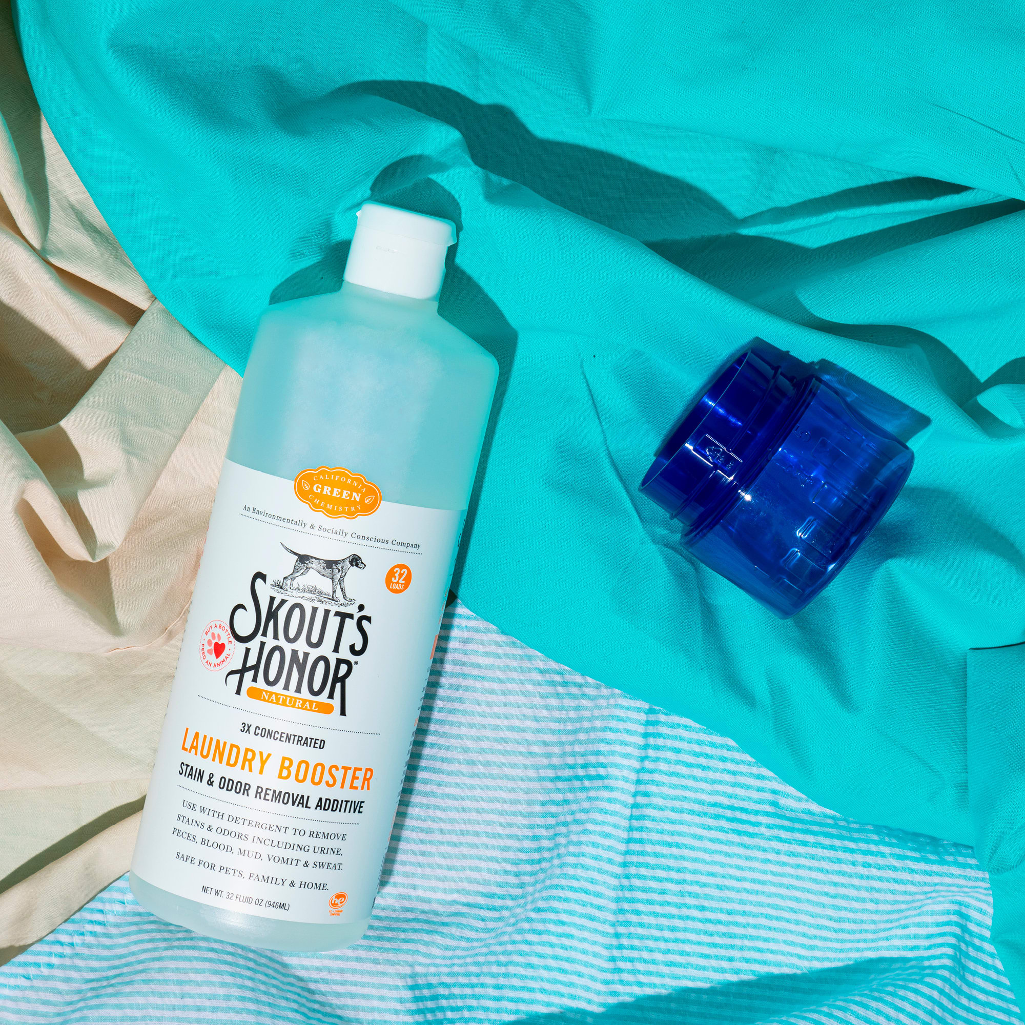 Skout's Honor Laundry Booster Stain & Odor Removal Additive for Dogs, 32 fl. oz.